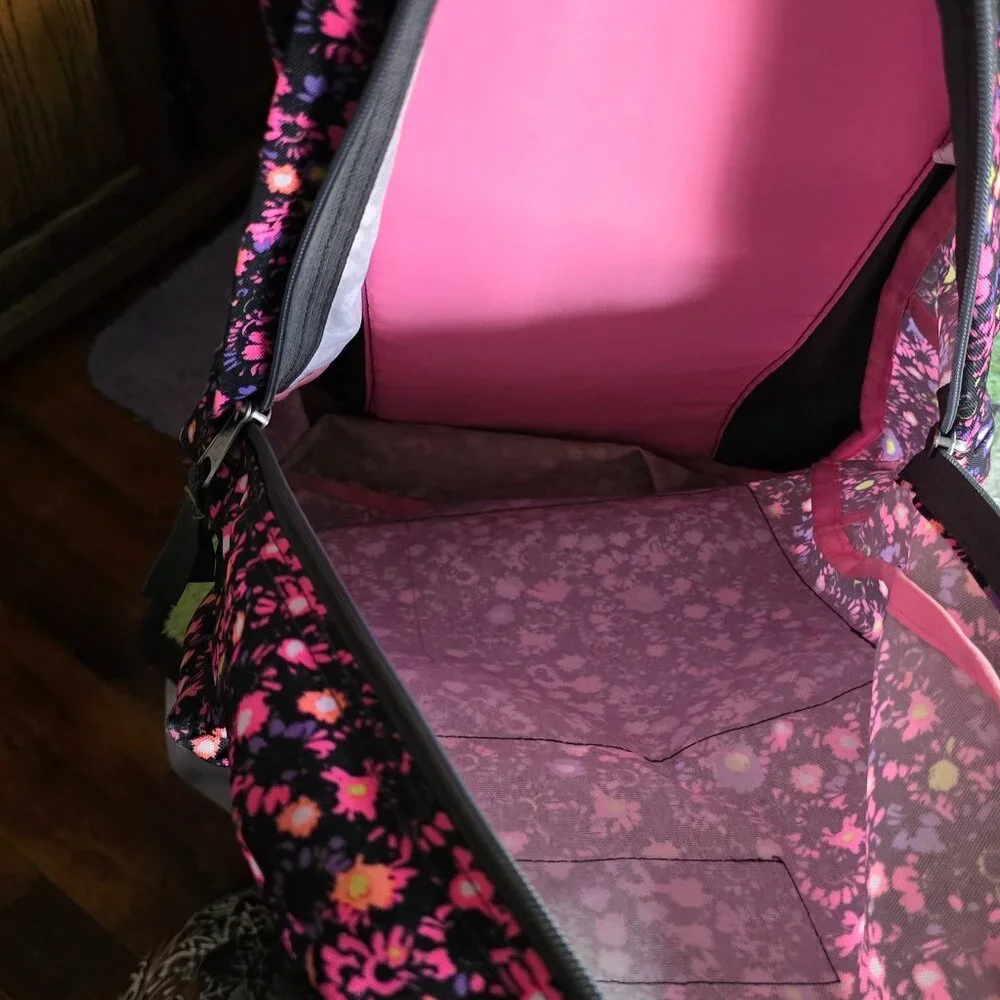 JANSPORT Vintage Pink/Purple Floral Backpack